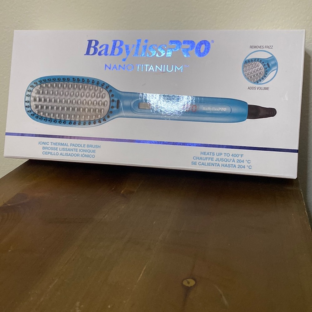 BABYLISS Nano Titanium Thermal Paddle Brush